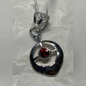 Garnet pendant